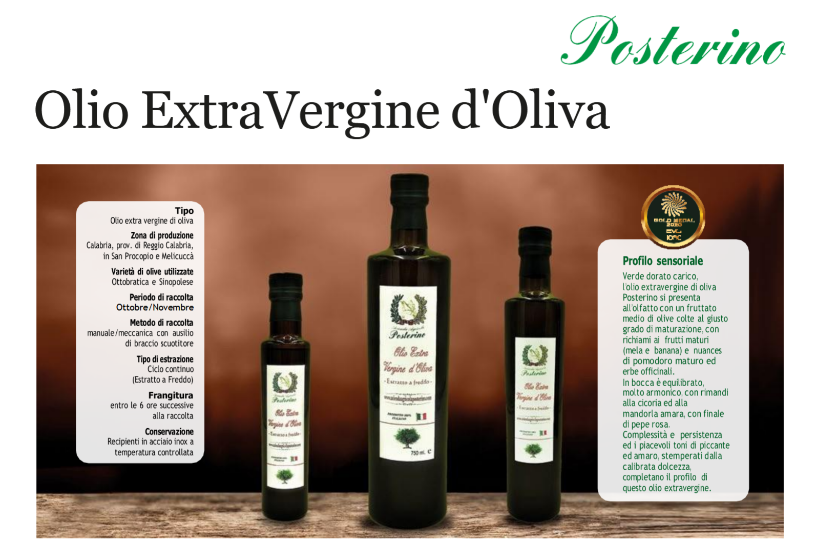 Olio EVO calabrese